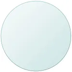 Blat masă din sticlă securizată, rotund, 500 mm GartenMobel Dekor