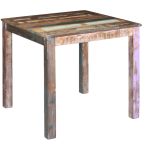 Masă de bucătărie, 80x82x76 cm, lemn masiv reciclat GartenMobel Dekor