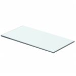 Raft din sticlă transparentă, 40 x 15 cm GartenMobel Dekor