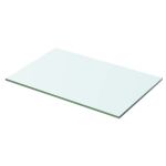 Raft din sticlă transparentă, 50 x 25 cm GartenMobel Dekor