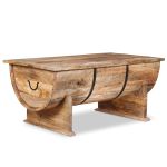 Măsuță de cafea din lemn masiv de mango 88 x 50 x 40 cm GartenMobel Dekor