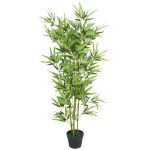 Bambus artificial cu ghiveci 120 cm, verde   GartenMobel Dekor
