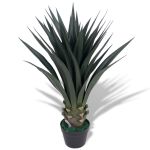 Plantă Yucca artificială cu ghiveci, 85 cm, verde GartenMobel Dekor