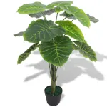 Plantă artificială Taro cu ghiveci, 85 cm, verde GartenMobel Dekor