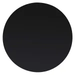 Blat de masă din sticlă securizată rotund 500 mm GartenMobel Dekor