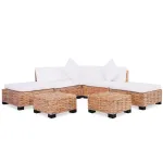 Set canapea, 18 piese, ratan natural GartenMobel Dekor
