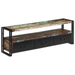 Comodă TV, 120 x 30 x 40 cm, lemn masiv reciclat GartenMobel Dekor