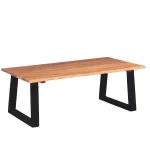 Măsuță de cafea din lemn solid de acacia, 110 x 60 x 40 cm GartenMobel Dekor