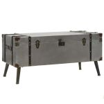 Masă de cafea, MDF și aluminiu, 102x51x47,5 cm GartenMobel Dekor