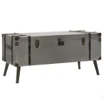 Masă de cafea, MDF și aluminiu, 102x51x47,5 cm GartenMobel Dekor