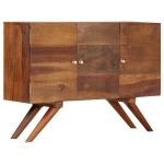 Servantă, maro, 110 x 30 x 75 cm, lemn masiv reciclat GartenMobel Dekor