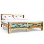 Cadru de pat, 180 x 200 cm, lemn masiv reciclat GartenMobel Dekor
