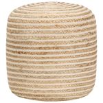 Taburet lucrat manual, 40 x 45 cm, iută GartenMobel Dekor