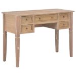 Birou de scris, maro, 109,5x45x77,5 cm, lemn GartenMobel Dekor