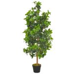 Plantă artificială dafin cu ghiveci, verde, 120 cm GartenMobel Dekor