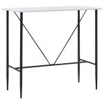 Masă de bar, alb, 120 x 60 x 110 cm, MDF GartenMobel Dekor