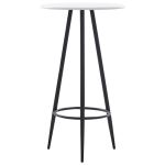 Masă de bar, alb, 60 x 107,5 cm, MDF GartenMobel Dekor
