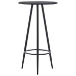 Masă de bar, negru, 60 x 107,5 cm, MDF GartenMobel Dekor
