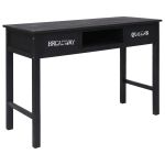 Masă consolă, negru, 110 x 45 x 76 cm, lemn GartenMobel Dekor