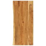 Blat lavoar de baie, 140x52x2,5 cm, lemn masiv de acacia GartenMobel Dekor