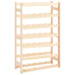 Suport pentru sticle de vin, 42 sticle, lemn de pin GartenMobel Dekor