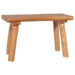 Bancă de grădină, 80 cm, lemn masiv de tec GartenMobel Dekor