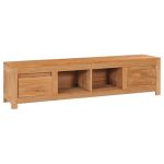 Comodă TV, 135 x 30 x 35 cm, lemn masiv de tec GartenMobel Dekor