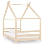 Cadru de pat pentru copii, 90 x 200 cm, lemn masiv de pin GartenMobel Dekor