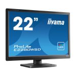Monitor Second Hand Iiyama E2280WSD, 22 Inch LED, 1680 x 1050, VGA, DVI NewTechnology Media