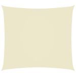 Pânză parasolar, crem, 4x5 m, țesătură oxford, dreptunghiular GartenMobel Dekor