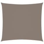 Pânză parasolar, gri taupe, 3,6x3,6 m, țesătură oxford, pătrat GartenMobel Dekor