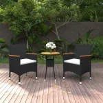 Set mobilier de grădină, 3 piese, poliratan GartenMobel Dekor
