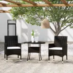 Set mobilier de grădină, 3 piese, poliratan GartenMobel Dekor