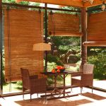 Set mobilier de grădină, 3 piese, maro GartenMobel Dekor