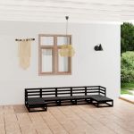 Set mobilier de grădină, 7 piese, lemn masiv de pin GartenMobel Dekor