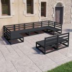 Set mobilier de grădină, 9 piese, lemn masiv de pin GartenMobel Dekor