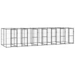 Padoc pentru câini de exterior, 16,94 m², oțel GartenMobel Dekor
