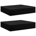 Huse mobilier grădină, 2 buc, 12 ocheți, 250x250x70 cm GartenMobel Dekor