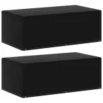 Huse mobilier grădină 2 buc pentru grătar 6 ocheți 170x90x60 cm GartenMobel Dekor