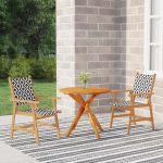 Set mobilier grădină, 3 piese, lemn masiv de acacia GartenMobel Dekor