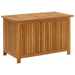 Ladă de depozitare grădină, 90x50x58 cm, lemn masiv de acacia GartenMobel Dekor