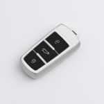Husa Cheie VW Passat CC Passat B6 B7, Tpu, Gri- Pentru model cu keyless AutoProtect KeyCars