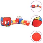 Cort de joacă pentru copii, 250 bile, multicolor, 190x264x90 cm GartenMobel Dekor