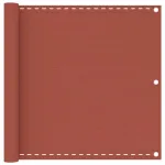 Paravan de balcon, cărămiziu, 90x300 cm, HDPE GartenMobel Dekor