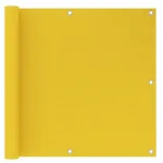 Paravan de balcon, galben, 90x300 cm, HDPE GartenMobel Dekor