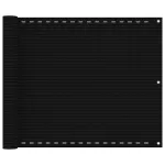 Paravan pentru balcon, portocaliu, 75x400 cm, HDPE GartenMobel Dekor