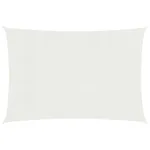 Pânză parasolar, alb, 3x4,5 m, HDPE, 160 g/m² GartenMobel Dekor