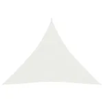 Pânză parasolar, alb, 4,5x4,5x4,5 m, HDPE, 160 g/m² GartenMobel Dekor