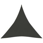 Pânză parasolar, antracit, 4,5x4,5x4,5 m, HDPE, 160 g/m² GartenMobel Dekor