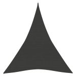 Pânză parasolar, antracit, 4x5x5 m, HDPE, 160 g/m² GartenMobel Dekor